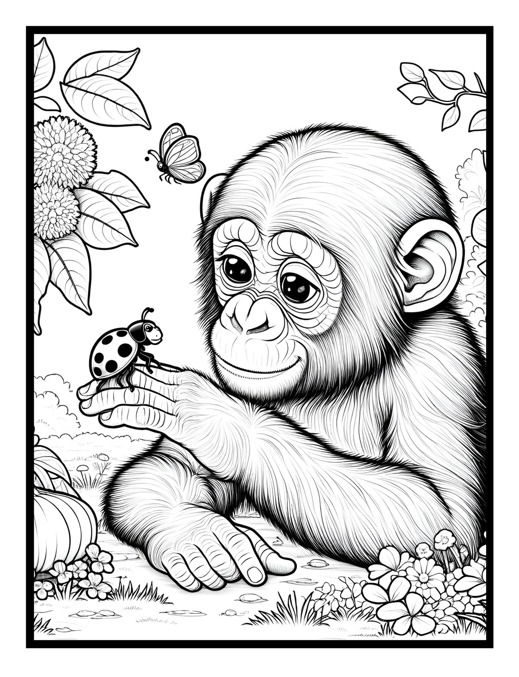 Tale of Two: A Celebration of Unique Friendships Coloring Book - Digital Pages