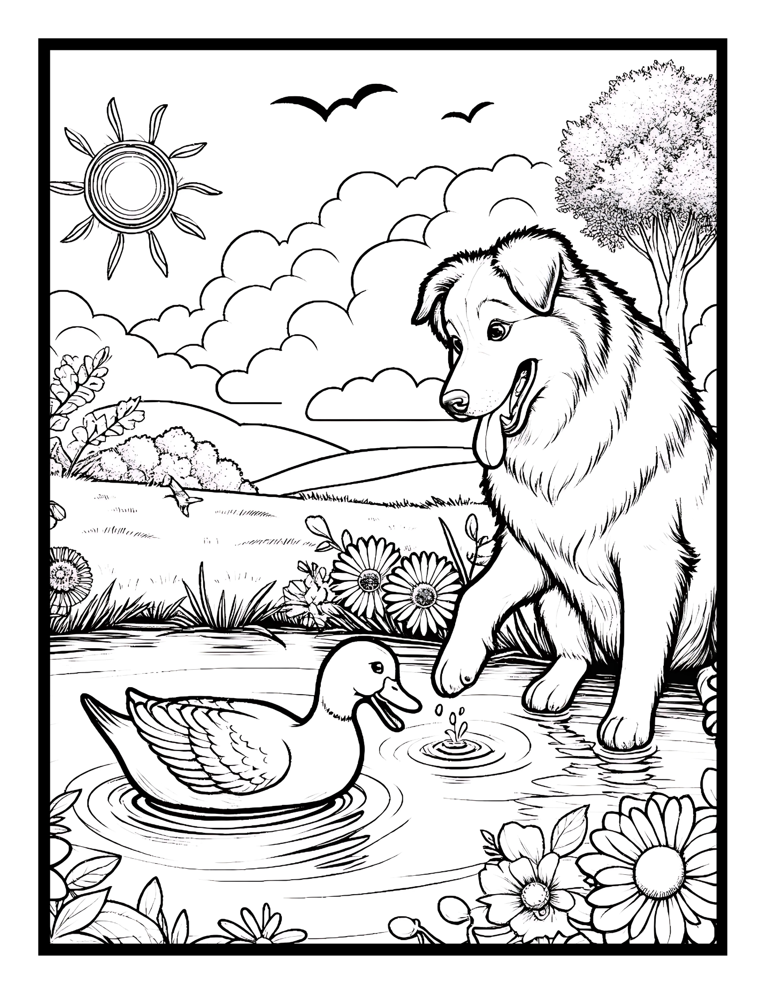 Tale of Two: A Celebration of Unique Friendships Coloring Book - Print