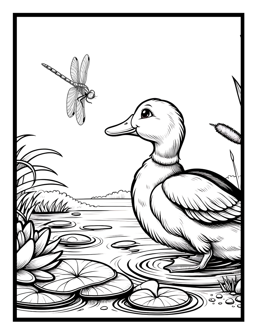 Tale of Two: A Celebration of Unique Friendships Coloring Book - Digital Pages