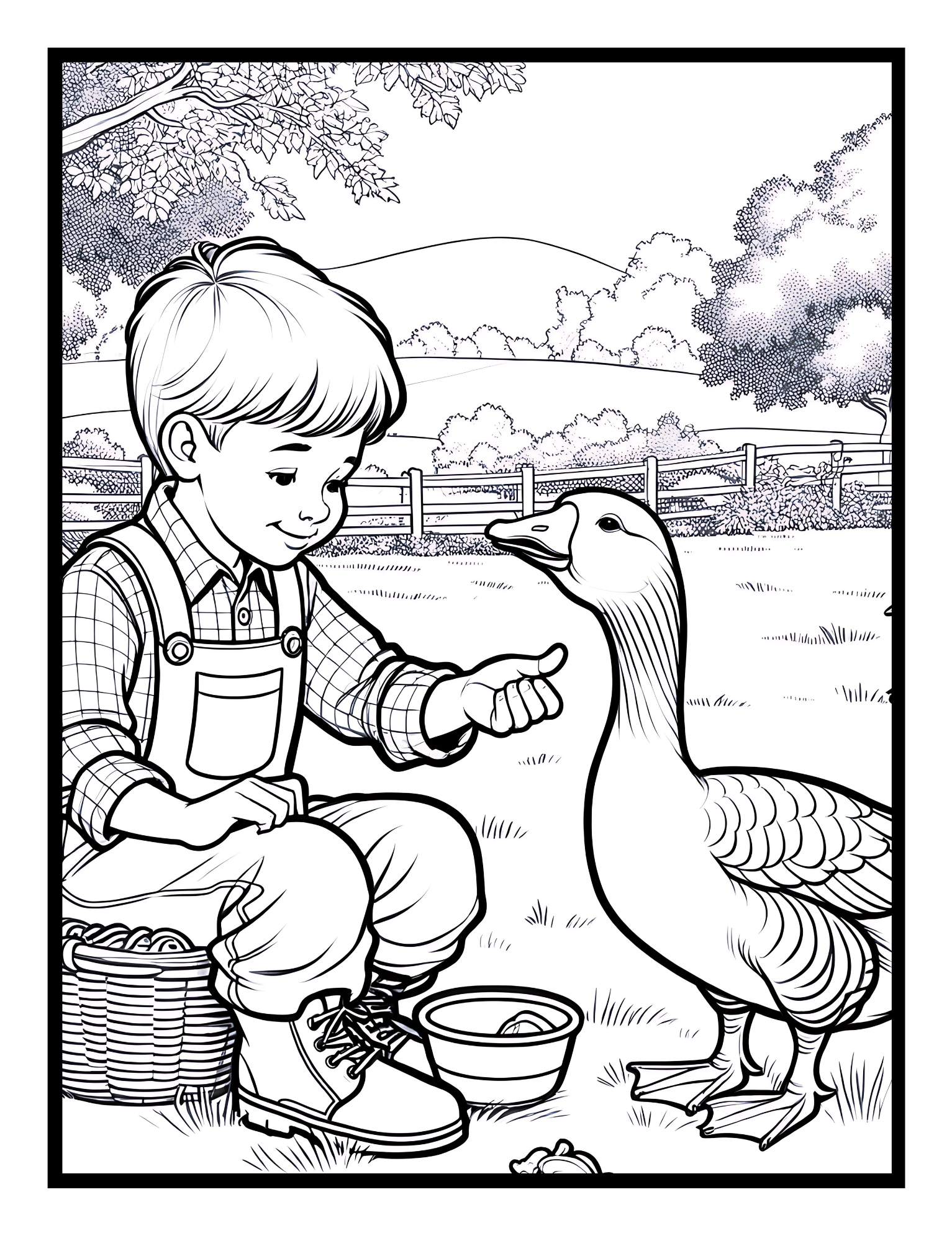 Tale of Two: A Celebration of Unique Friendships Coloring Book - Digital Pages