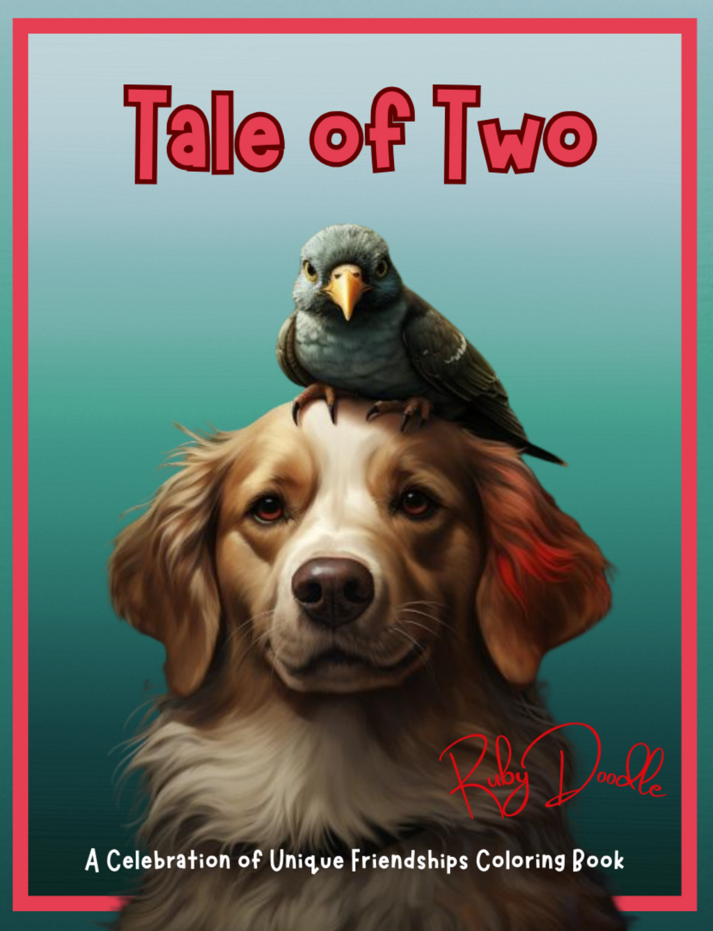 Tale of Two: A Celebration of Unique Friendships Coloring Book - Digital Pages