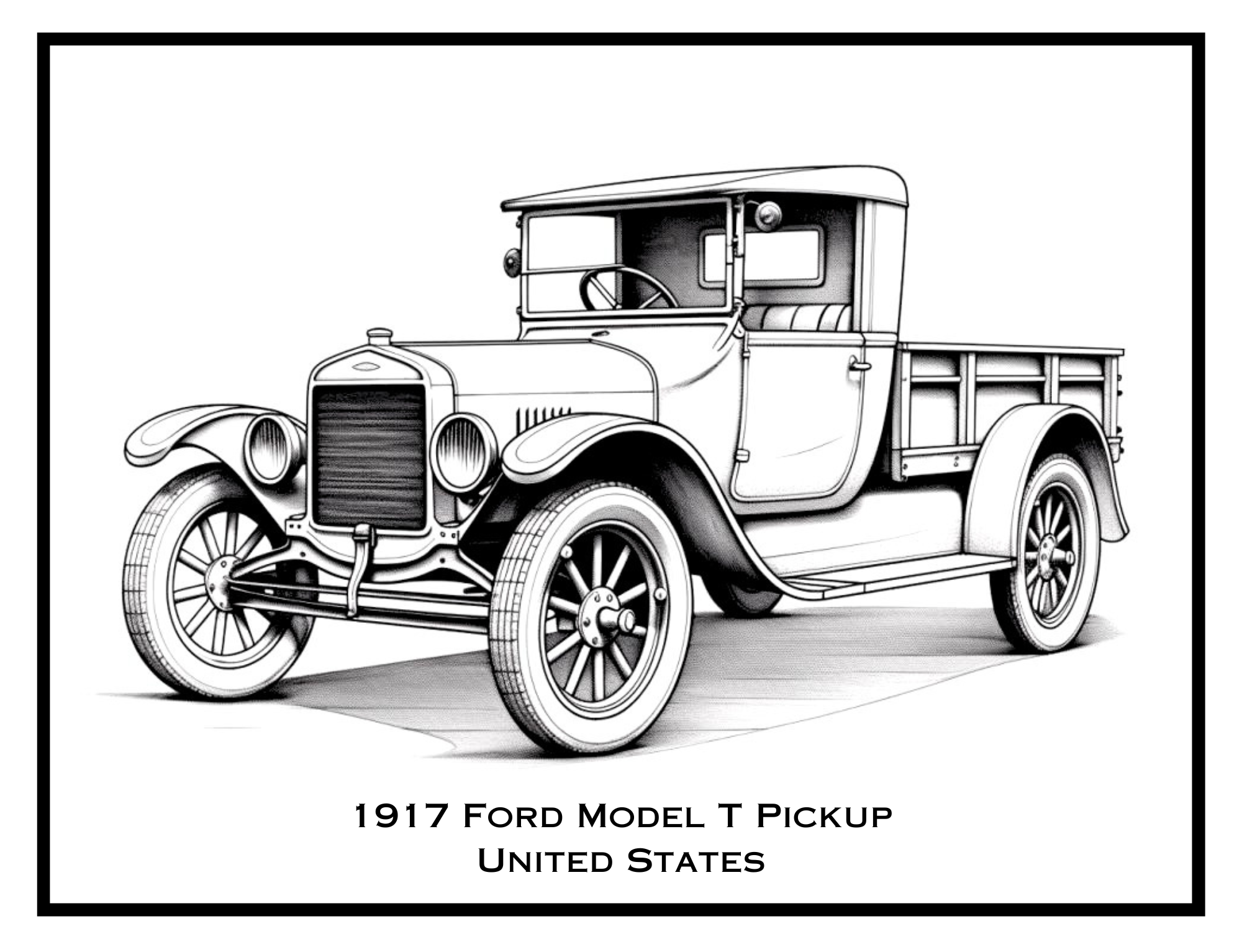 The Pickup Truck :  A Vintage Collection of Classic Pickups - Digital Pages