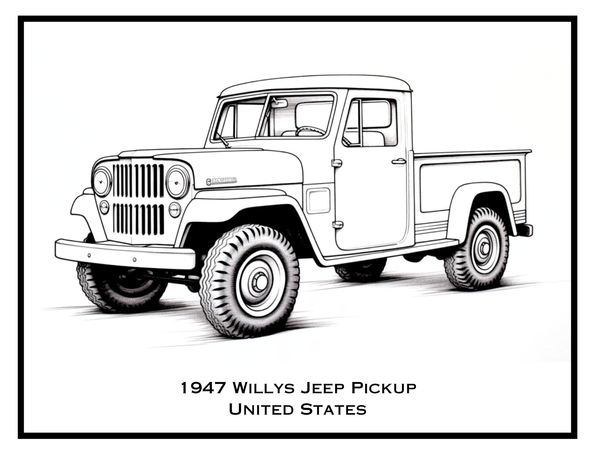 The Pickup Truck :  A Vintage Collection of Classic Pickups - Digital Pages