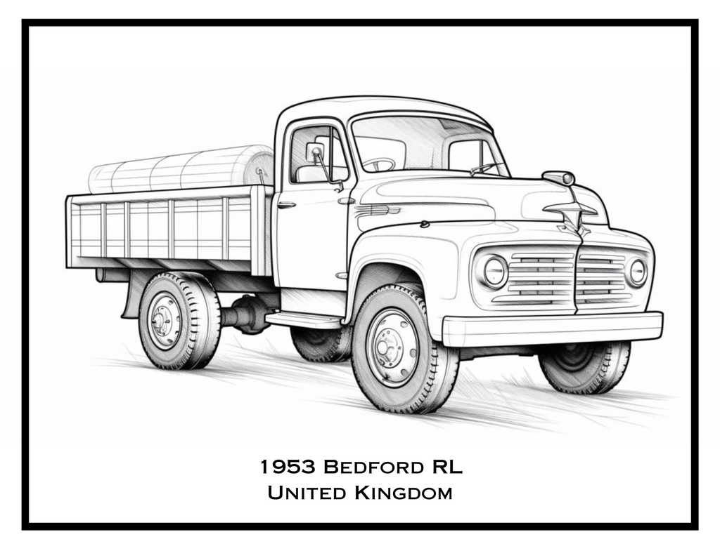 The Pickup Truck :  A Vintage Collection of Classic Pickups - Digital Pages