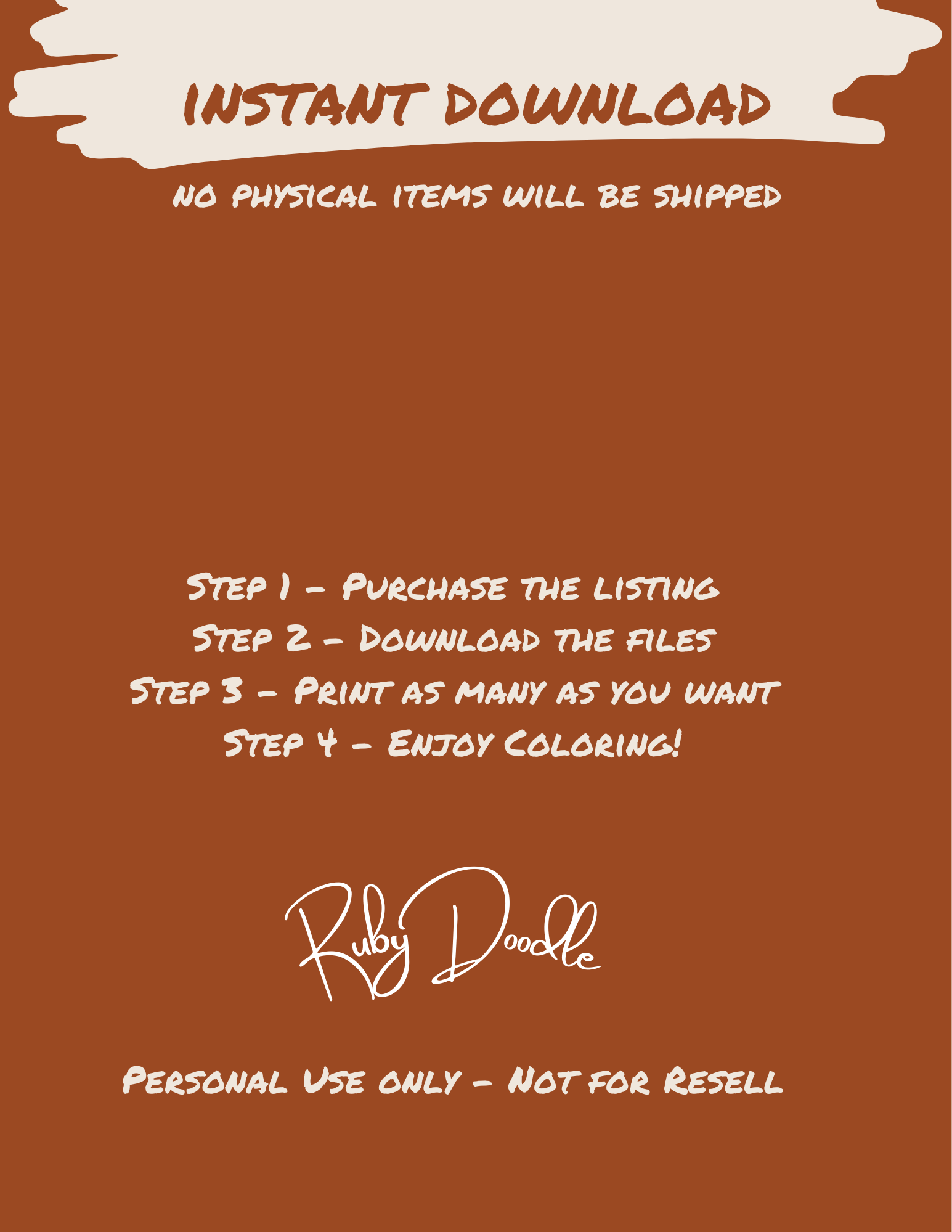 Enchanted Realms Coloring Book - Digital & Print