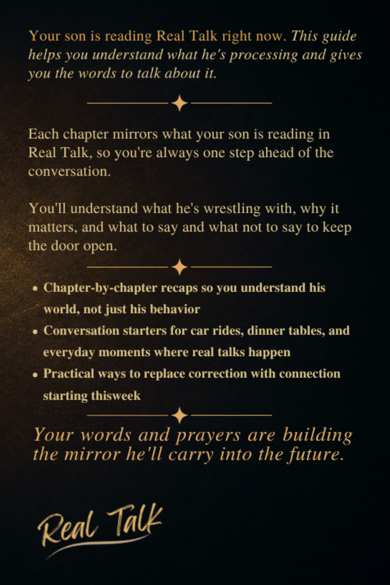 Real Talk Parent Guide - Print