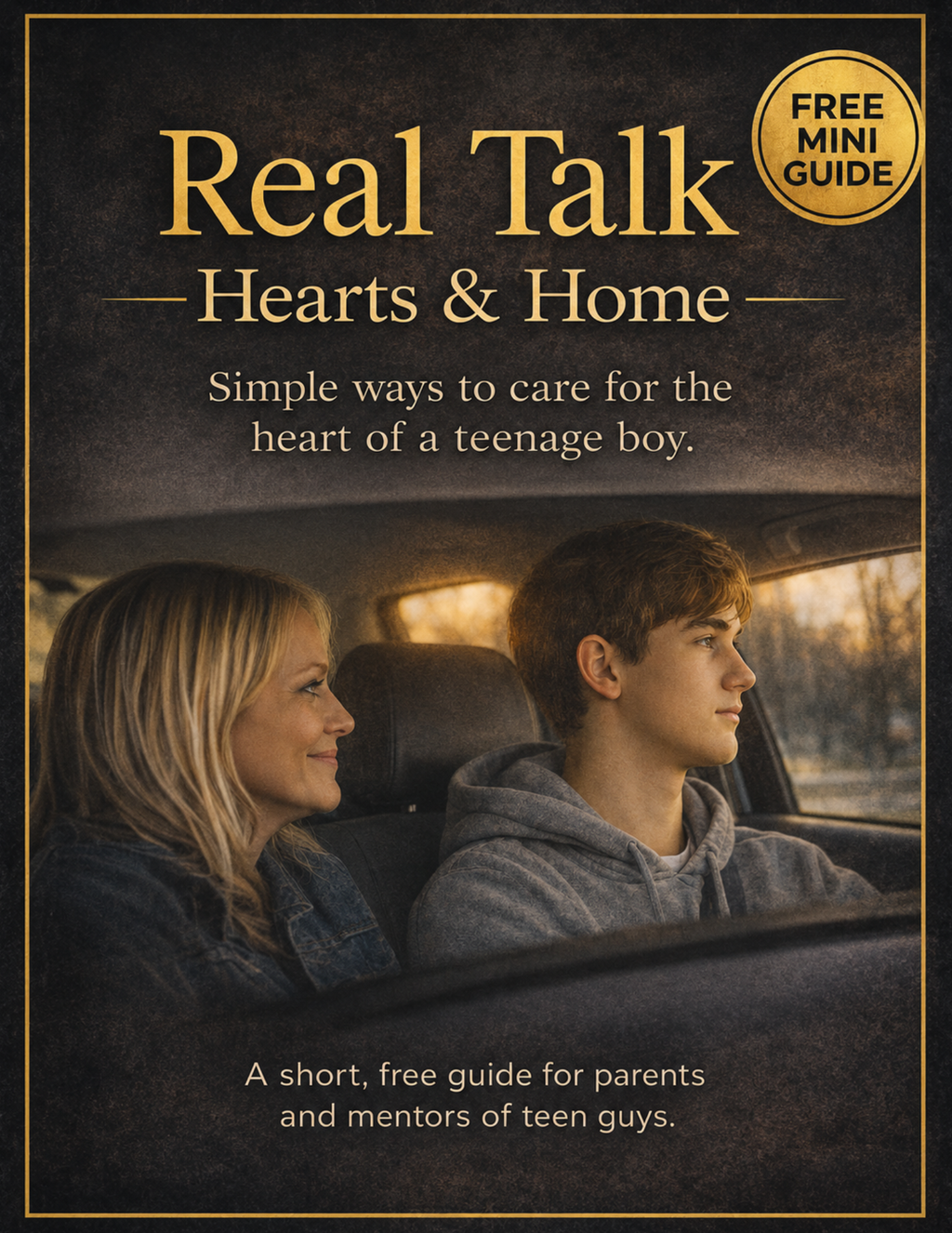 Real Talk Hearts & Home – Free Mini Guide for Parents of Teen Guys PDF
