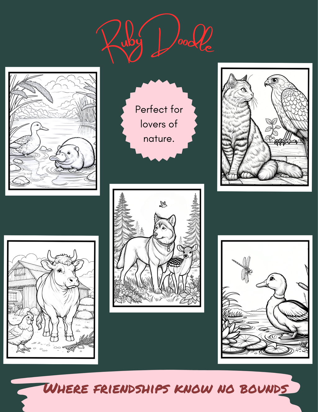 Tale of Two Coloring Book - Digital & Print