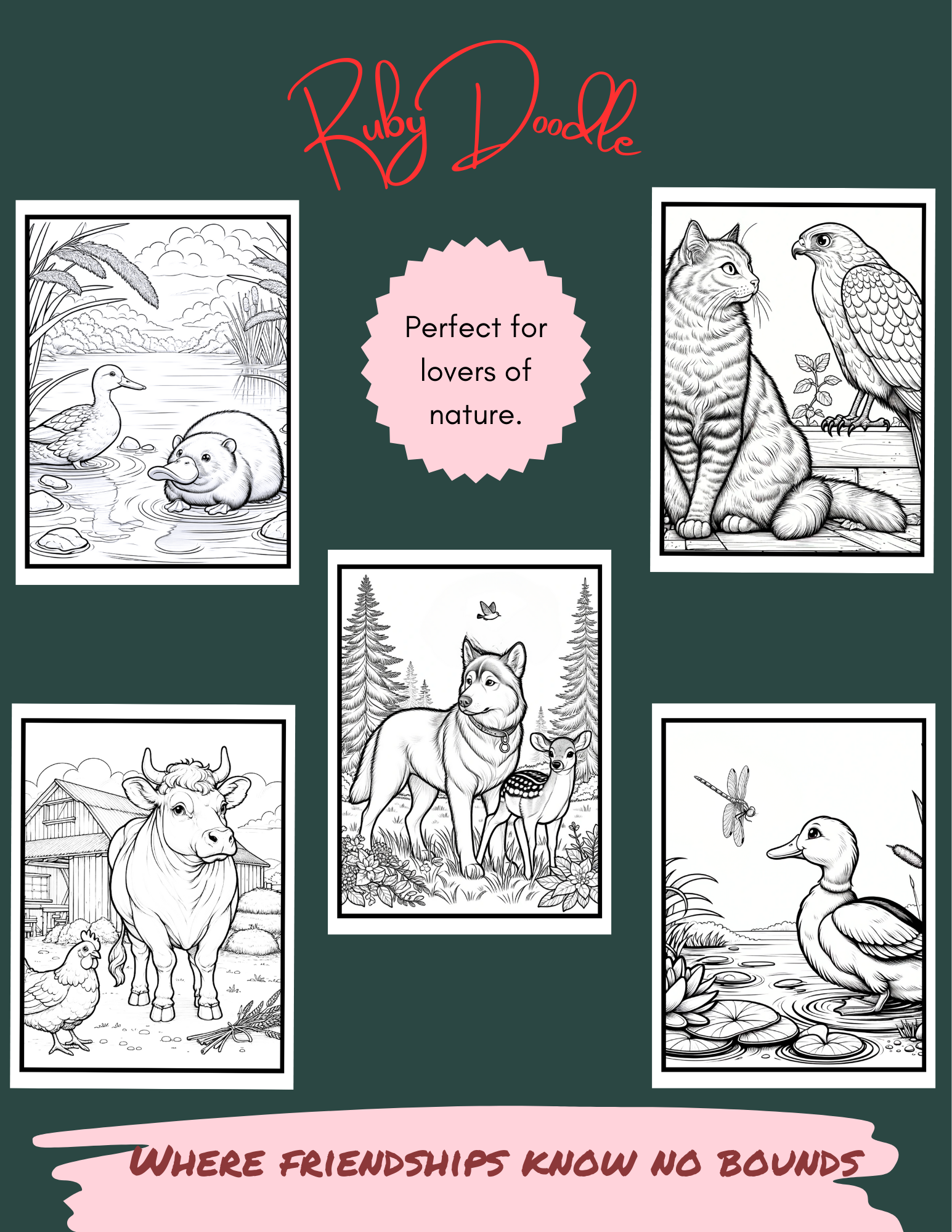 Tale of Two Coloring Book - Digital & Print
