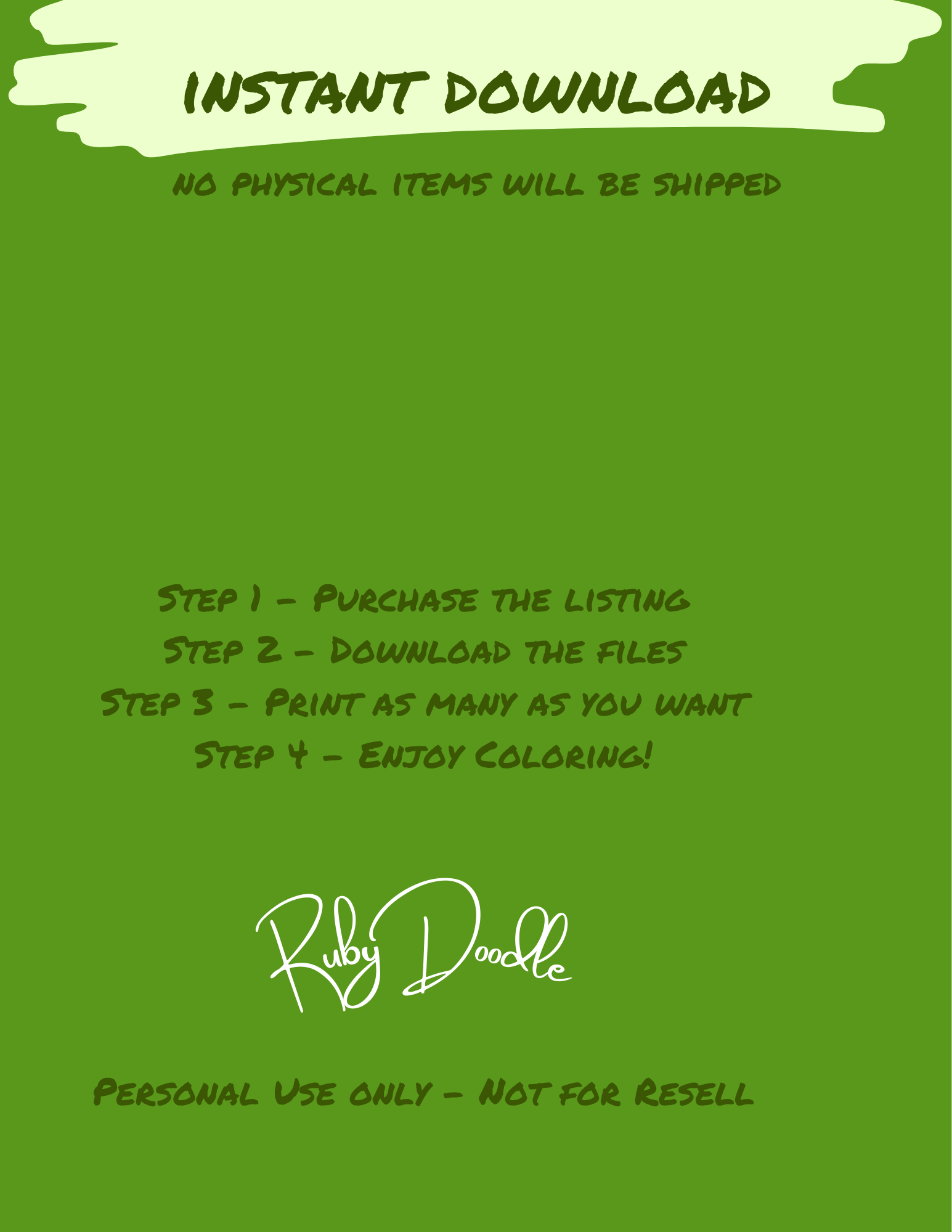 The Pickup Truck Coloring Book - Digital & Print