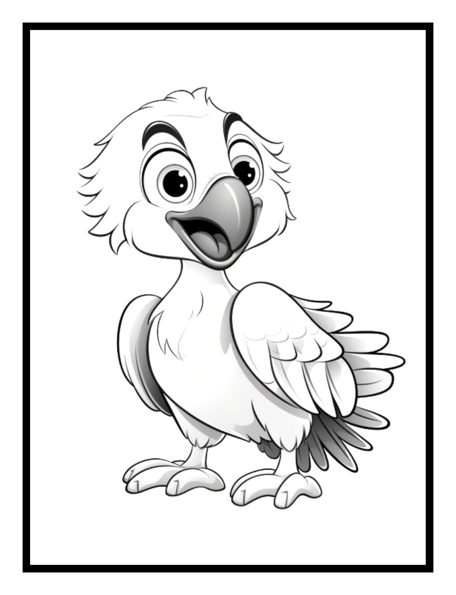 Animal Kingdom Adventures: A Toddler’s Coloring Journey – From Jungle Beasts to Ocean Wonders - Digital Pages