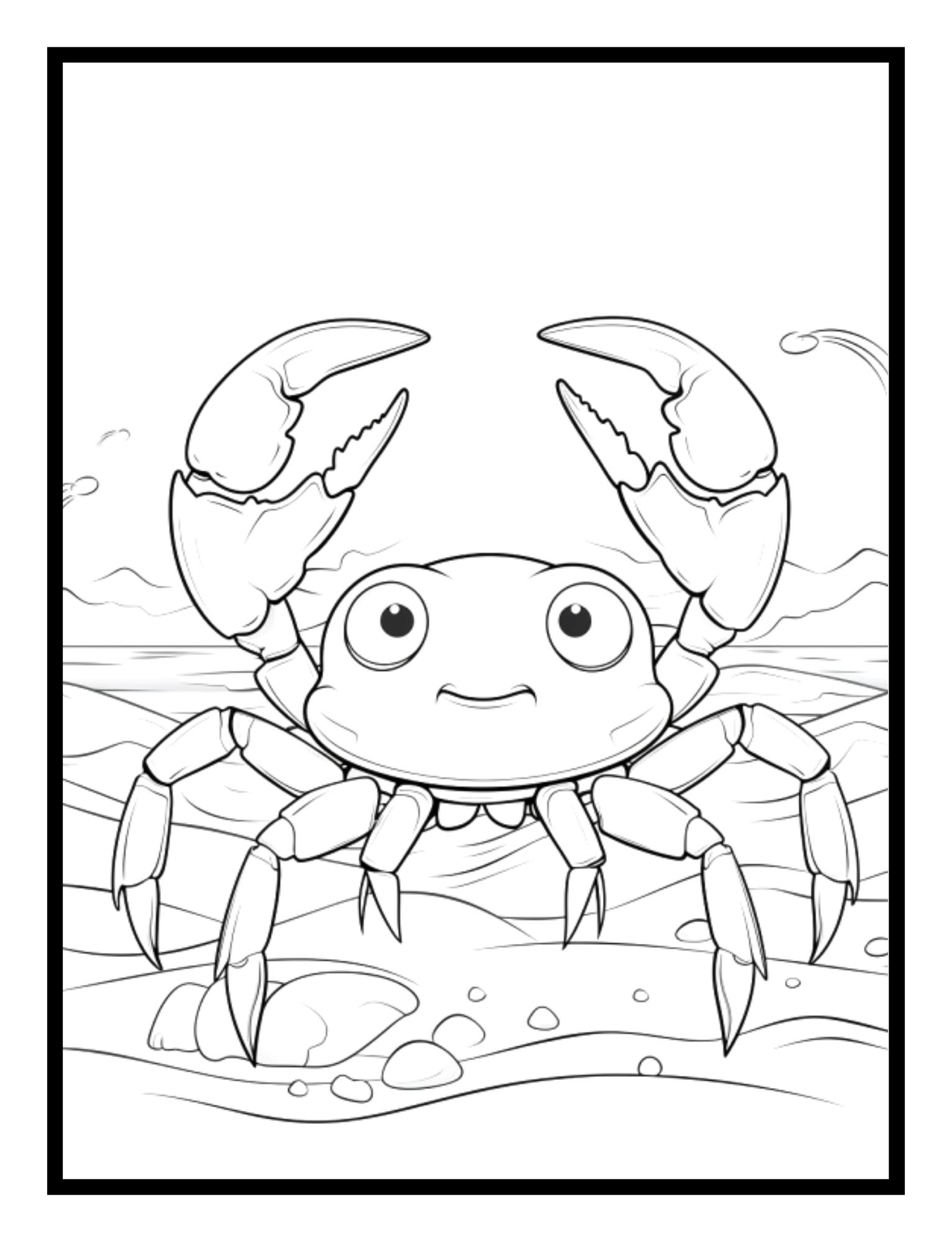 Animal Kingdom Adventures: A Toddler’s Coloring Journey – From Jungle Beasts to Ocean Wonders - Print