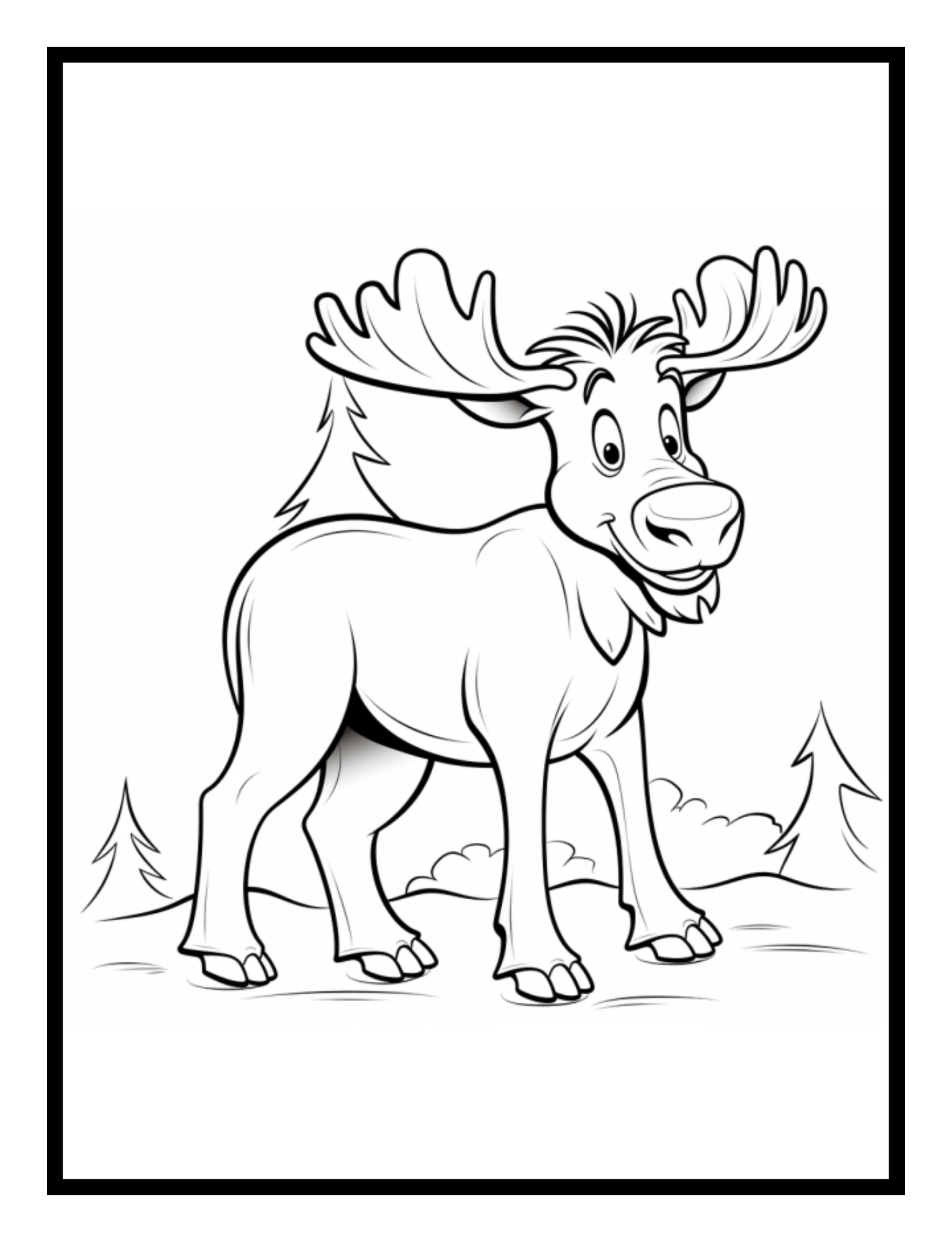 Animal Kingdom Adventures: A Toddler’s Coloring Journey – From Jungle Beasts to Ocean Wonders - Print