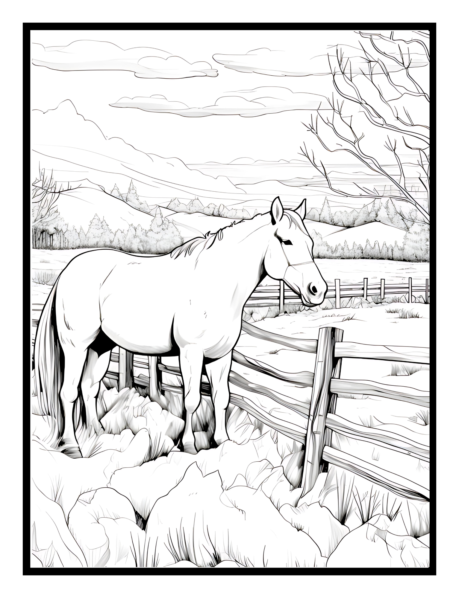 Winter Fun: A Fun Coloring and Amazing Activity Book - Print